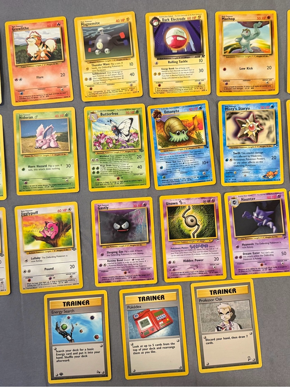 Pokémon Bulk Lot 792 Card | No Duplicates Vintage WOTC | Rares/Holos | EX Cards
